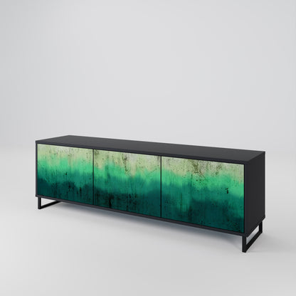 NORTHERN LIGHTS Mobile TV a 3 Ante in Finitura Nera