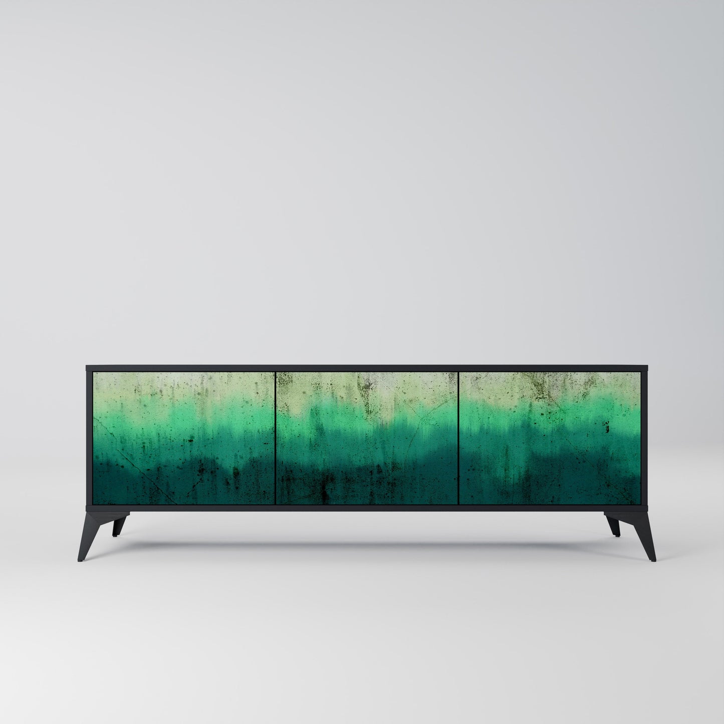 NORTHERN LIGHTS Mobile TV a 3 Ante in Finitura Nera