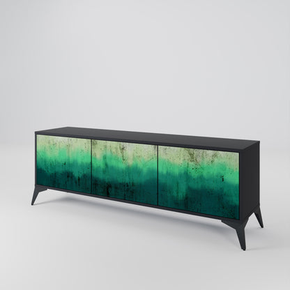 NORTHERN LIGHTS Mobile TV a 3 Ante in Finitura Nera