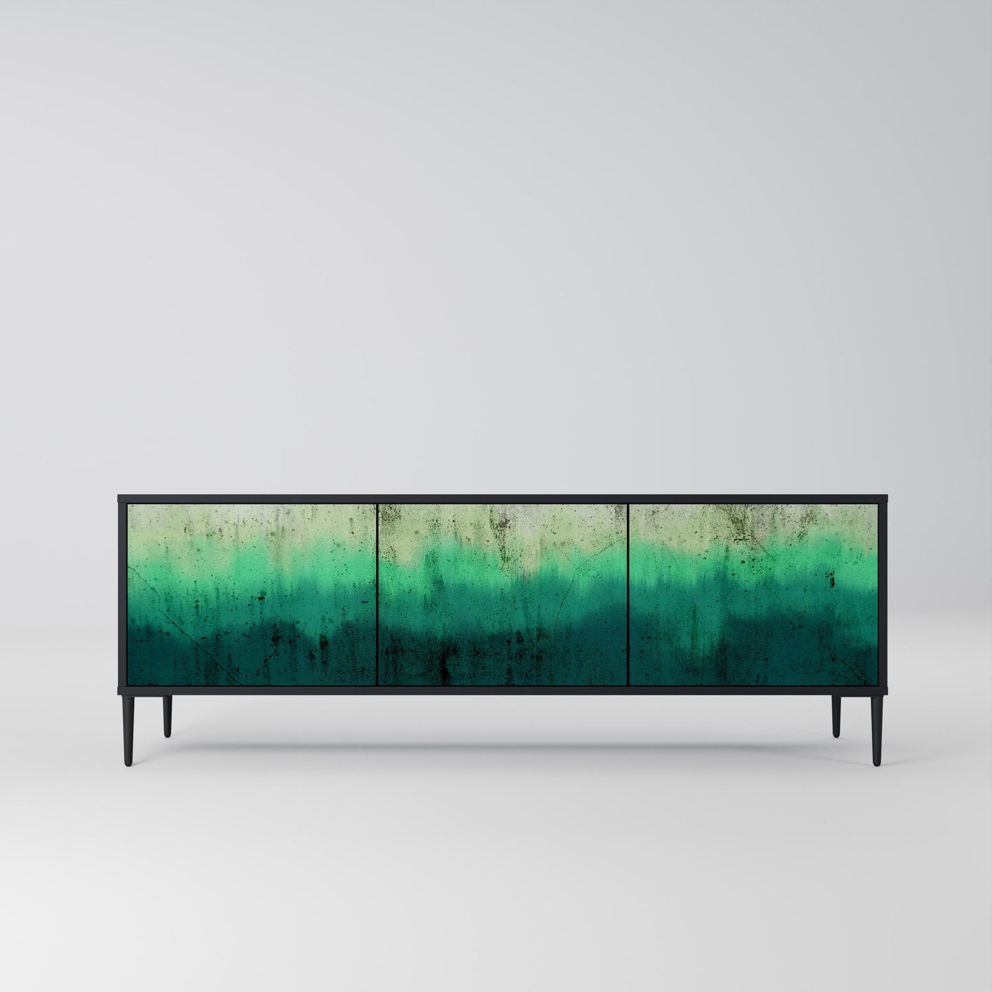 NORTHERN LIGHTS Mobile TV a 3 Ante in Finitura Nera