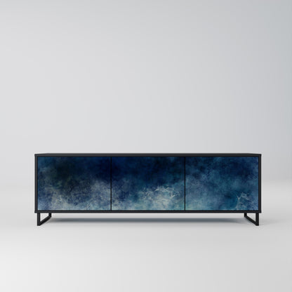 CELESTIAL FALL Mobile TV a 3 Ante in Finitura Nera