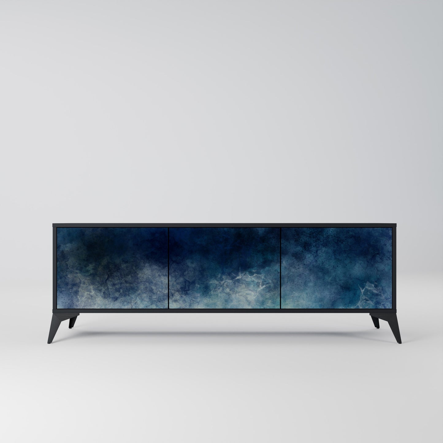 CELESTIAL FALL Mobile TV a 3 Ante in Finitura Nera