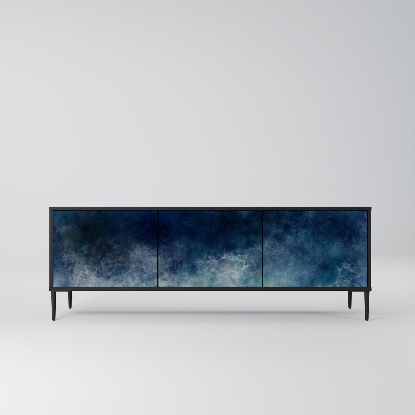 CELESTIAL FALL Mobile TV a 3 Ante in Finitura Nera