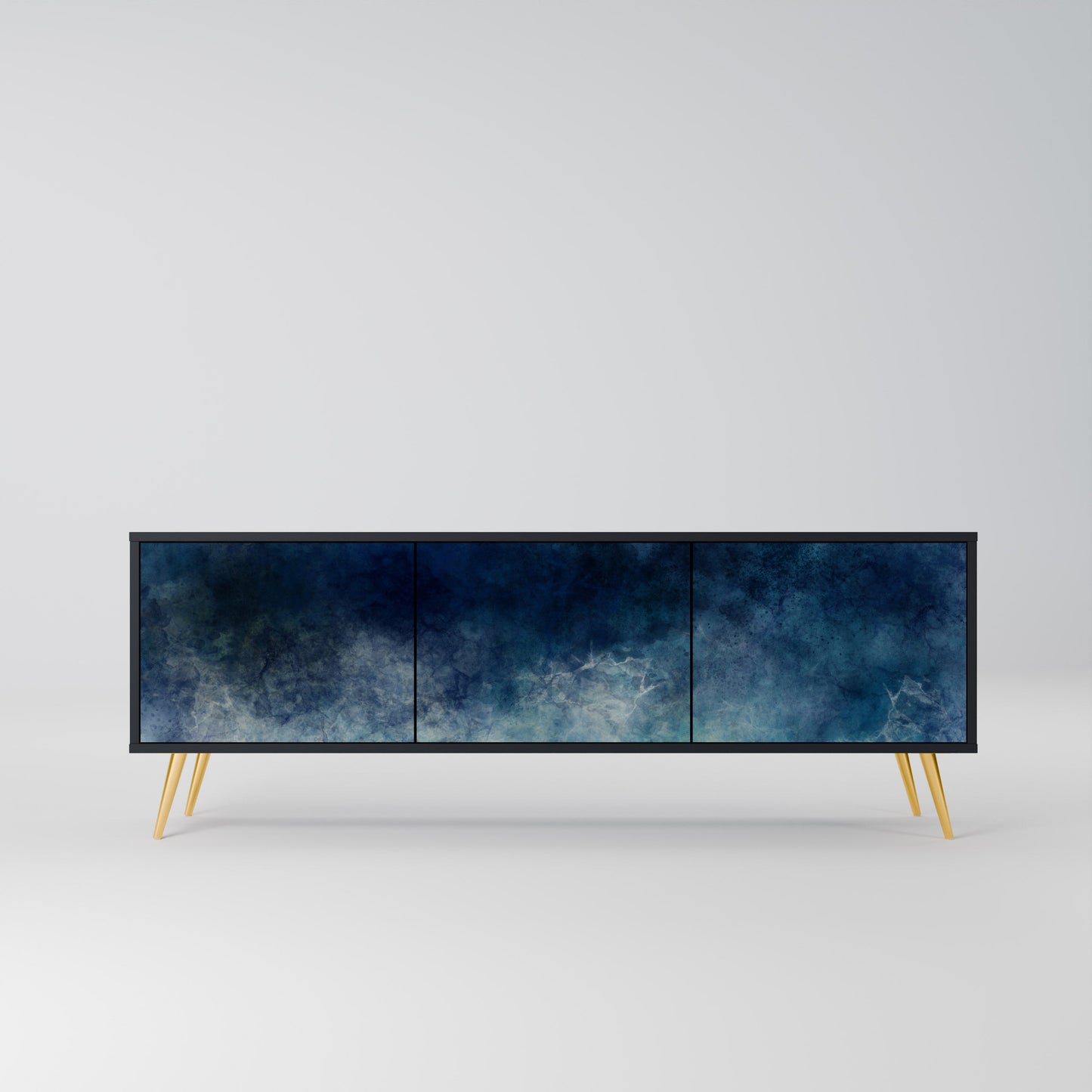 CELESTIAL FALL Mobile TV a 3 Ante in Finitura Nera