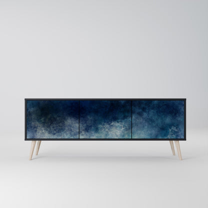 CELESTIAL FALL Mobile TV a 3 Ante in Finitura Nera