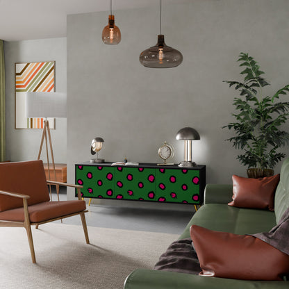 FUNKY SPOTS Mobile TV a 3 Ante in Finitura Nera