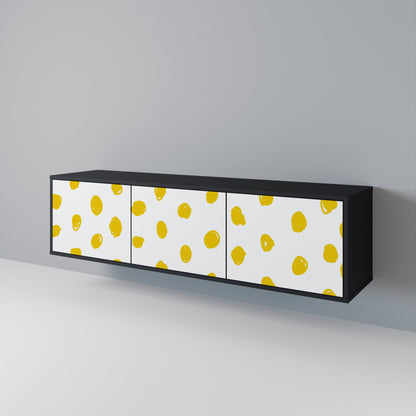 RADIANT REVERIE Mobile TV a 3 Ante in Finitura Nera