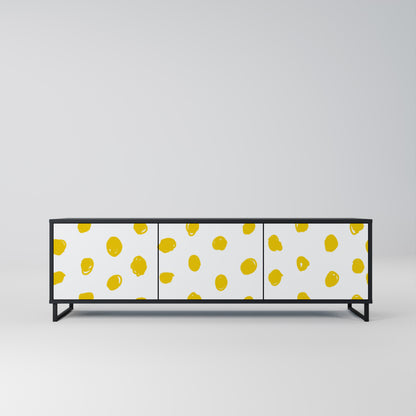 RADIANT REVERIE Mobile TV a 3 Ante in Finitura Nera