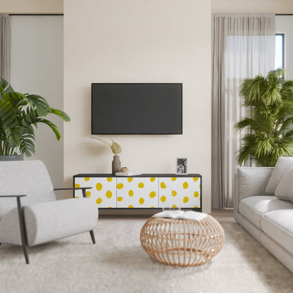 RADIANT REVERIE Mobile TV a 3 Ante in Finitura Nera