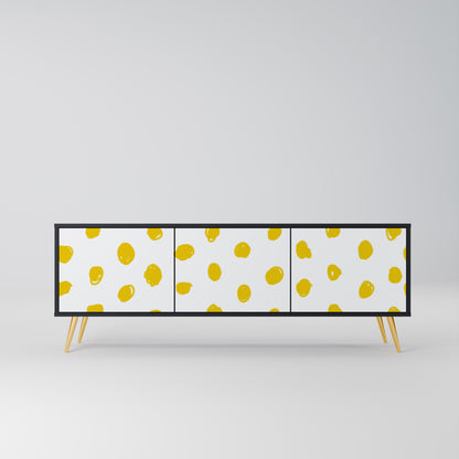 RADIANT REVERIE Mobile TV a 3 Ante in Finitura Nera