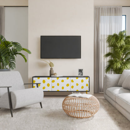 RADIANT REVERIE Mobile TV a 3 Ante in Finitura Nera