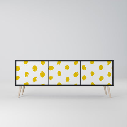 RADIANT REVERIE Mobile TV a 3 Ante in Finitura Nera