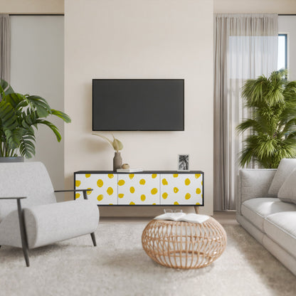 RADIANT REVERIE Mobile TV a 3 Ante in Finitura Nera