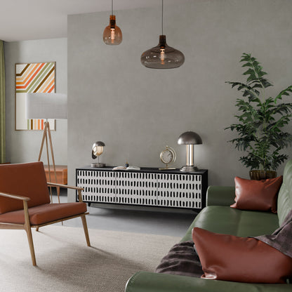 NIGHTY MELODIES Mobile TV a 3 Ante in Finitura Nera