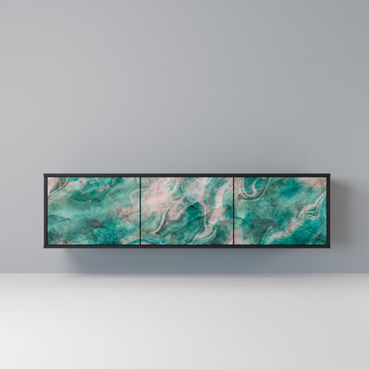 ABSTRACT ALCHEMY Mobile TV a 3 Ante in Finitura Nera