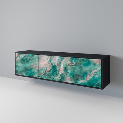 ABSTRACT ALCHEMY Mobile TV a 3 Ante in Finitura Nera