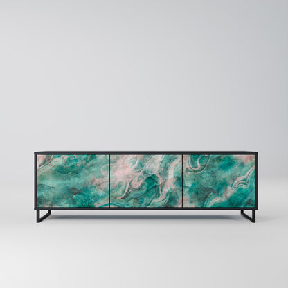 ABSTRACT ALCHEMY Mobile TV a 3 Ante in Finitura Nera