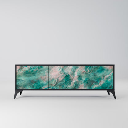 ABSTRACT ALCHEMY Mobile TV a 3 Ante in Finitura Nera