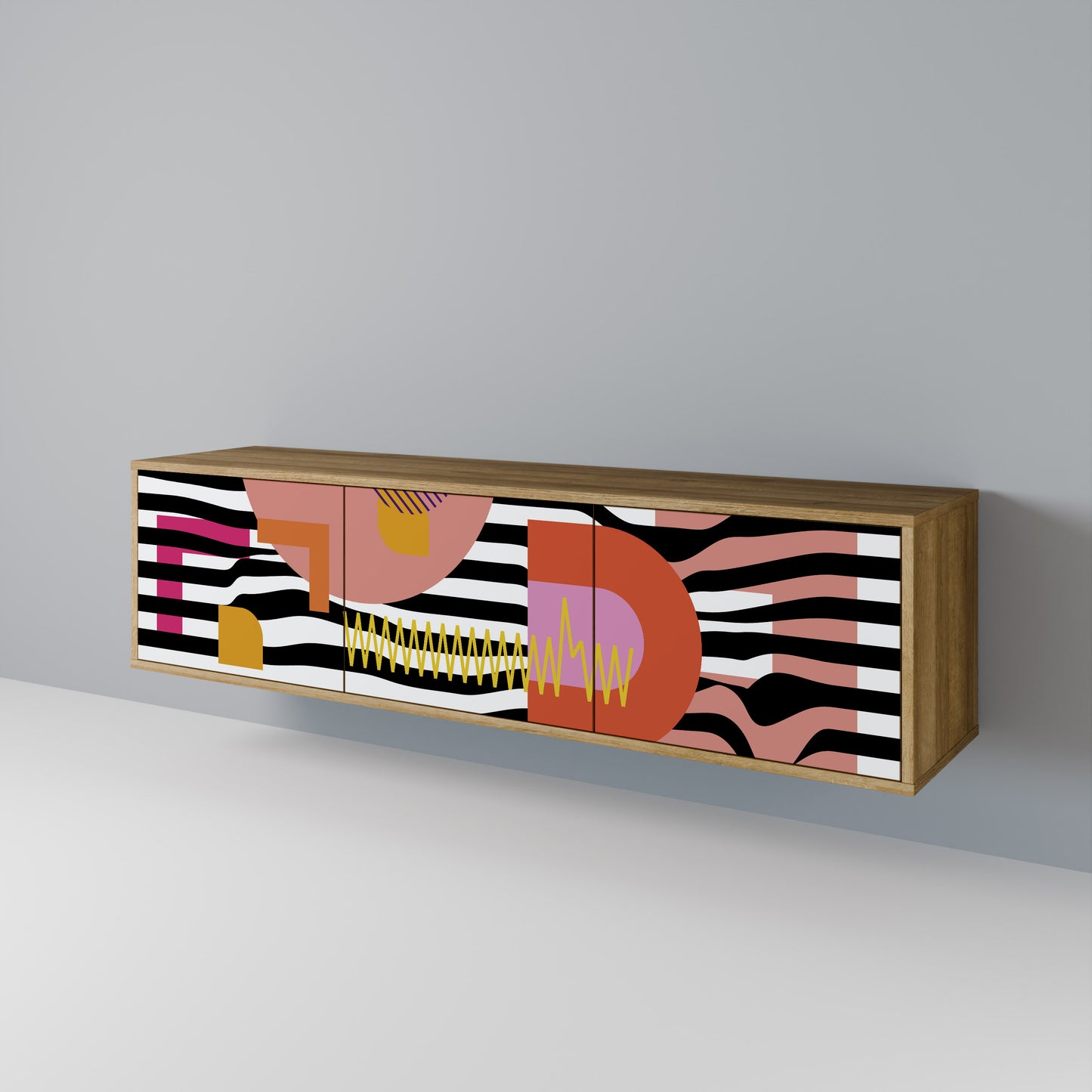 CHROMATIC ABSTRACT Mobile TV a 3 Ante in Effetto Rovere