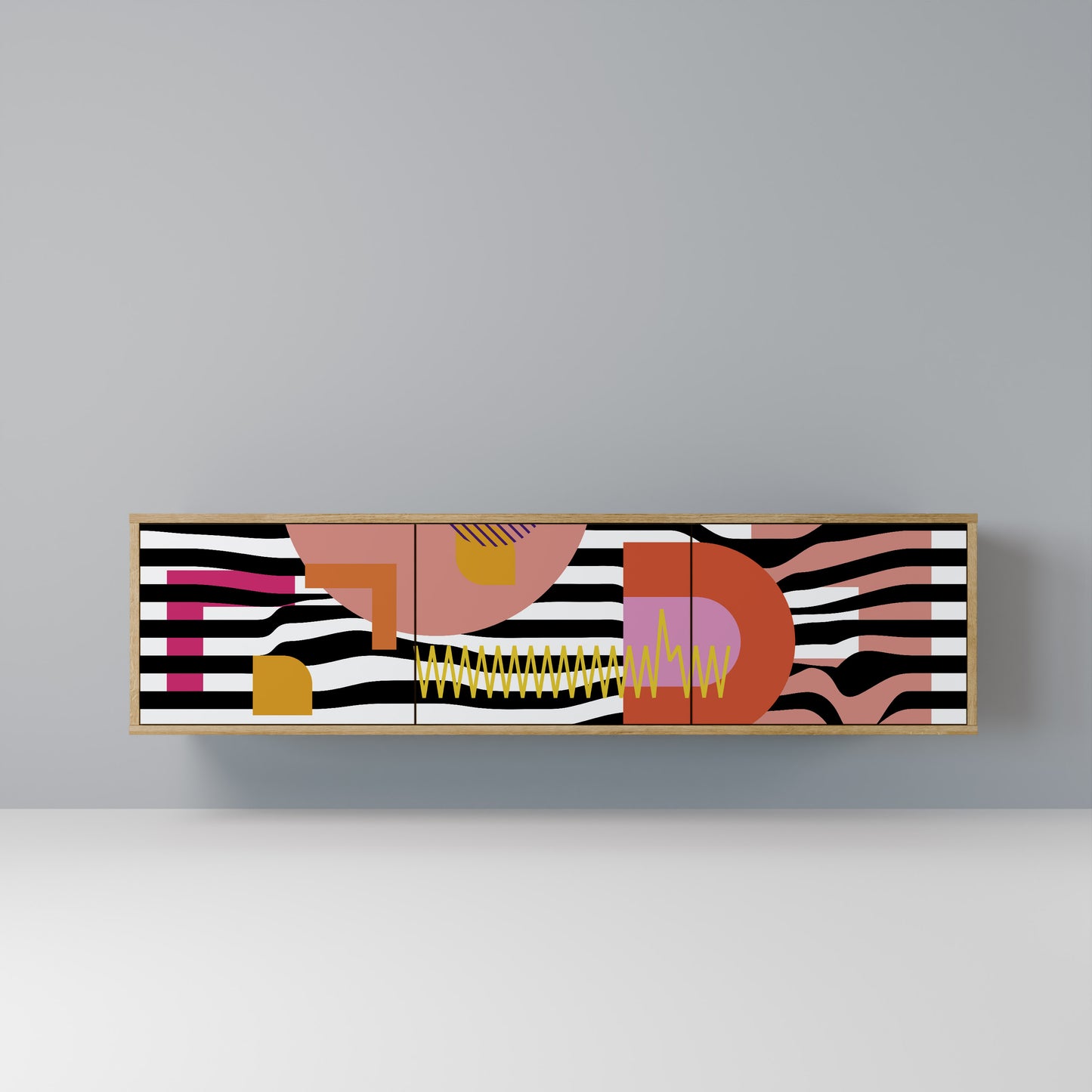 CHROMATIC ABSTRACT Mobile TV a 3 Ante in Effetto Rovere