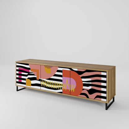 CHROMATIC ABSTRACT Mobile TV a 3 Ante in Effetto Rovere