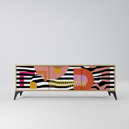 CHROMATIC ABSTRACT Mobile TV a 3 Ante in Effetto Rovere