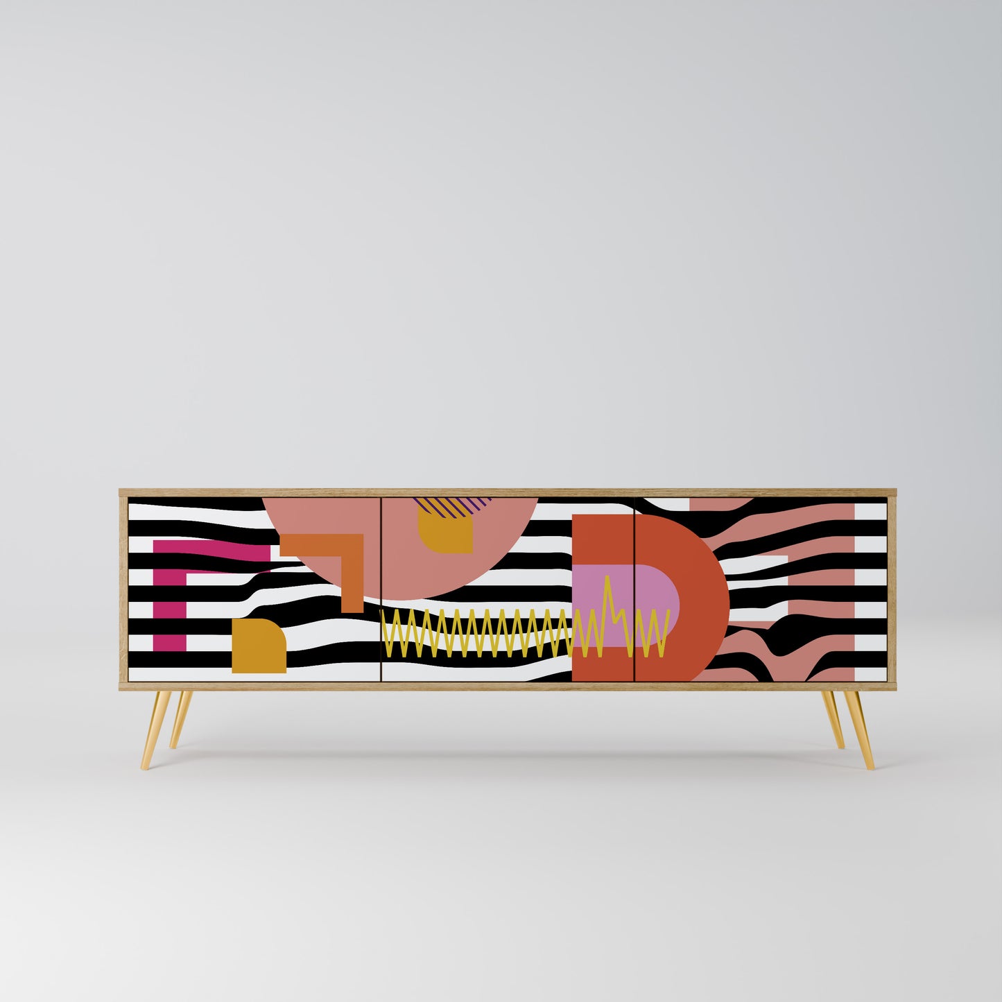 CHROMATIC ABSTRACT Mobile TV a 3 Ante in Effetto Rovere