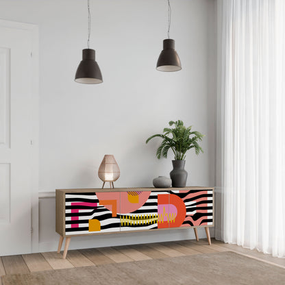 CHROMATIC ABSTRACT Mobile TV a 3 Ante in Effetto Rovere