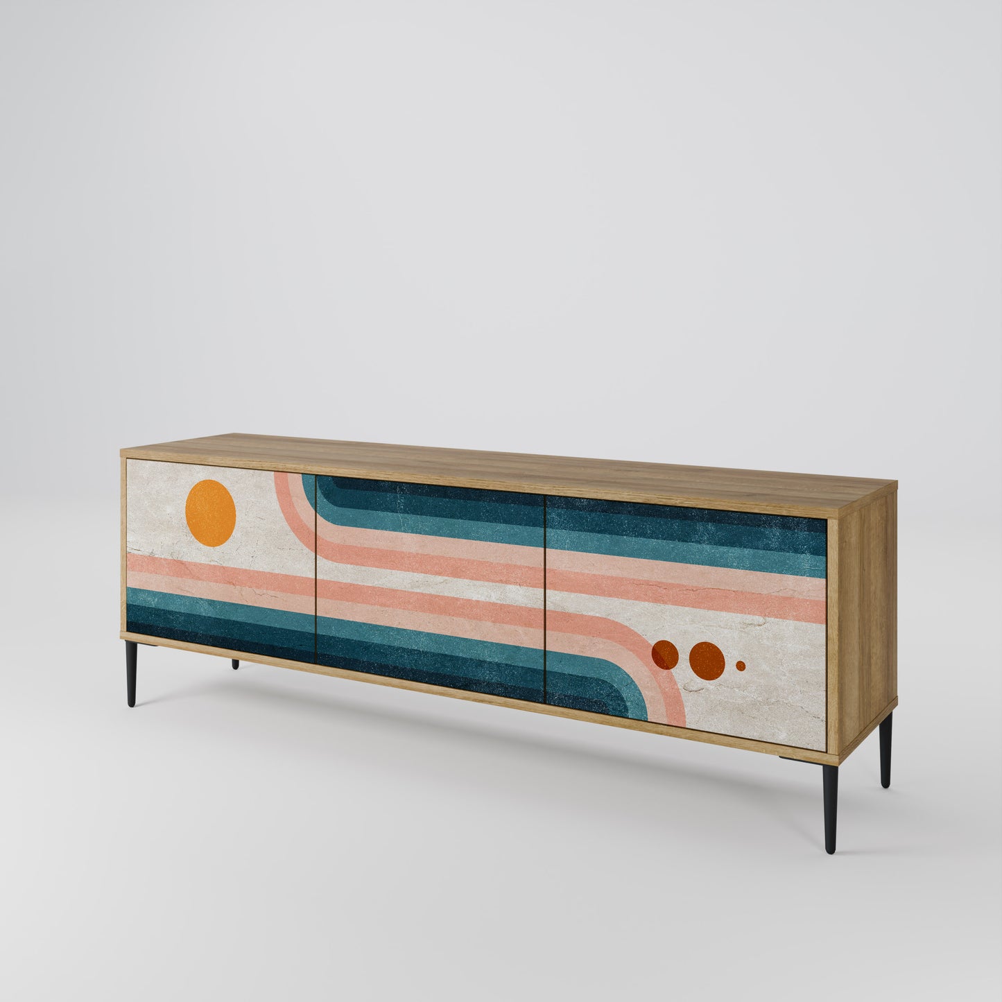 TWO HALVES Mobile TV a 3 Ante in Effetto Rovere