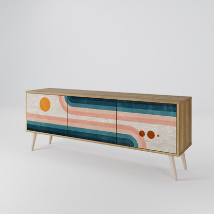 TWO HALVES Mobile TV a 3 Ante in Effetto Rovere