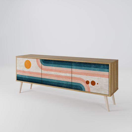 TWO HALVES Mobile TV a 3 Ante in Effetto Rovere