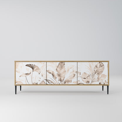 WILD TENDERNESS 3-Door TV Stand in Oak Effect