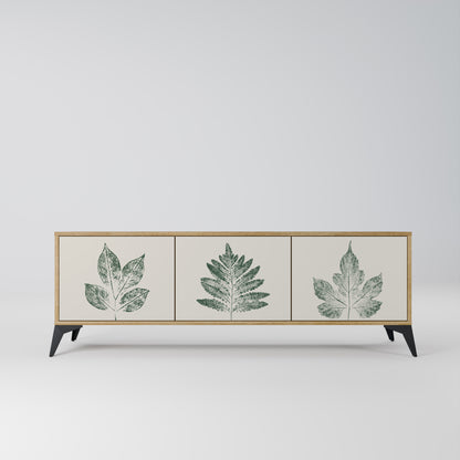 GREEN LEAFY STAMPS Mobile TV a 3 Ante in Effetto Rovere