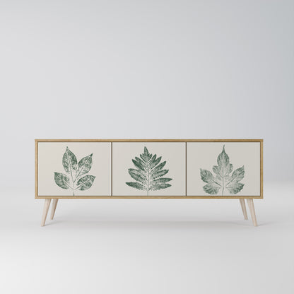 GREEN LEAFY STAMPS Mobile TV a 3 Ante in Effetto Rovere