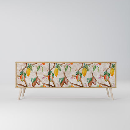 COCOA FRUITS Mobile TV a 3 Ante in Effetto Rovere