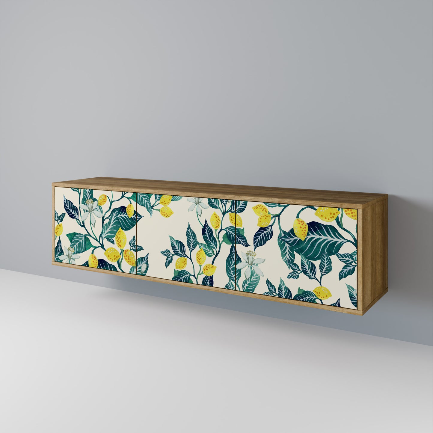 LEMON TREE Mobile TV a 3 Ante in Effetto Rovere