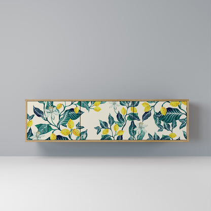 LEMON TREE Mobile TV a 3 Ante in Effetto Rovere