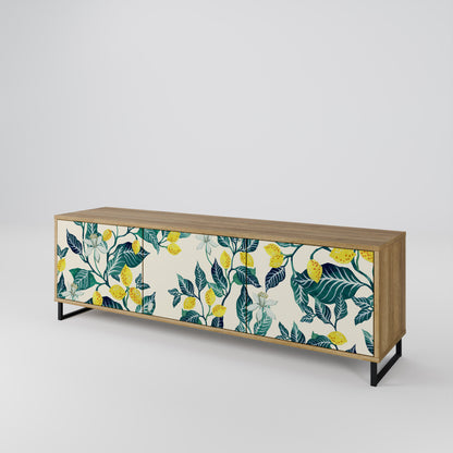 LEMON TREE Mobile TV a 3 Ante in Effetto Rovere