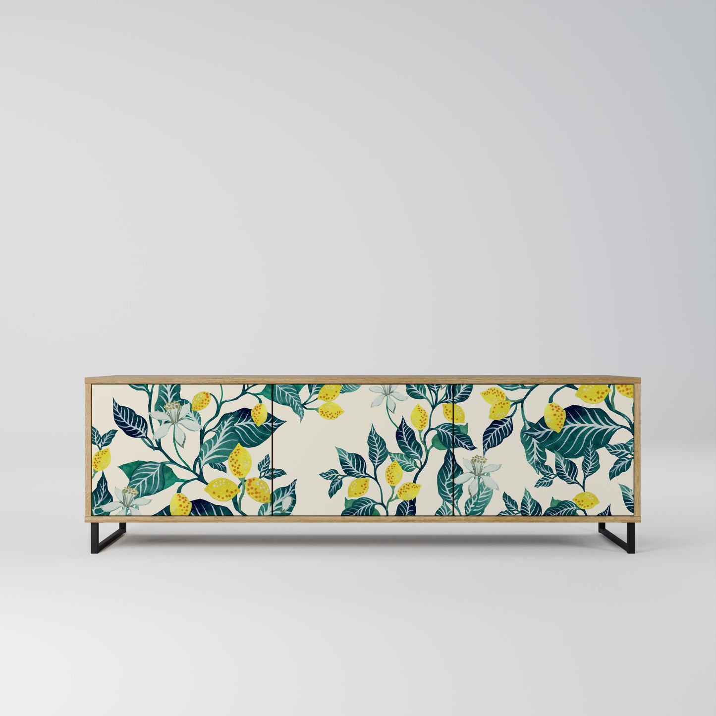 LEMON TREE Mobile TV a 3 Ante in Effetto Rovere