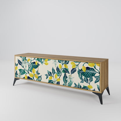 LEMON TREE Mobile TV a 3 Ante in Effetto Rovere