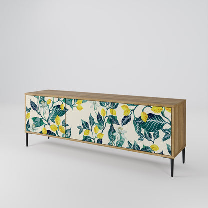 LEMON TREE Mobile TV a 3 Ante in Effetto Rovere