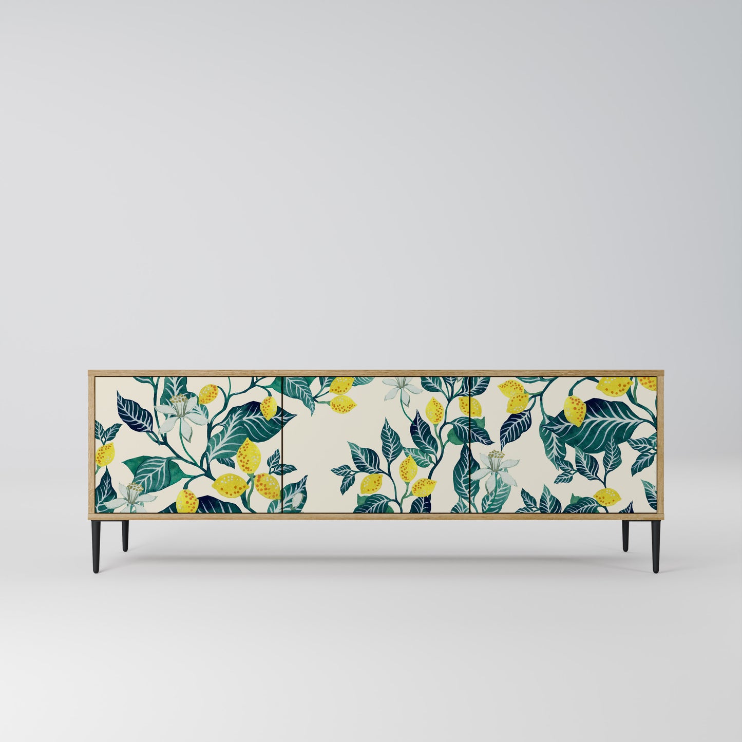 LEMON TREE Mobile TV a 3 Ante in Effetto Rovere