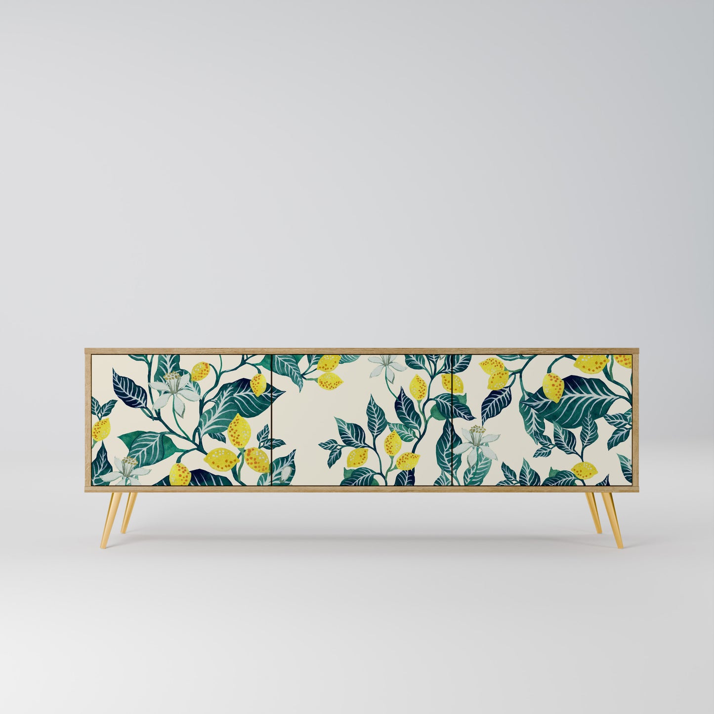 LEMON TREE Mobile TV a 3 Ante in Effetto Rovere