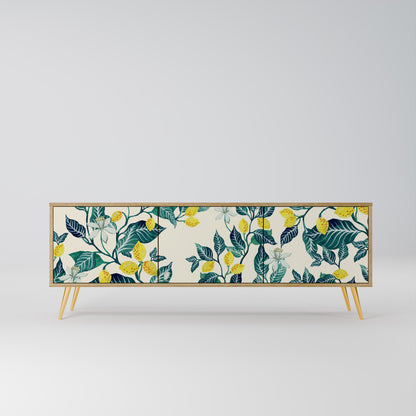 LEMON TREE Mobile TV a 3 Ante in Effetto Rovere