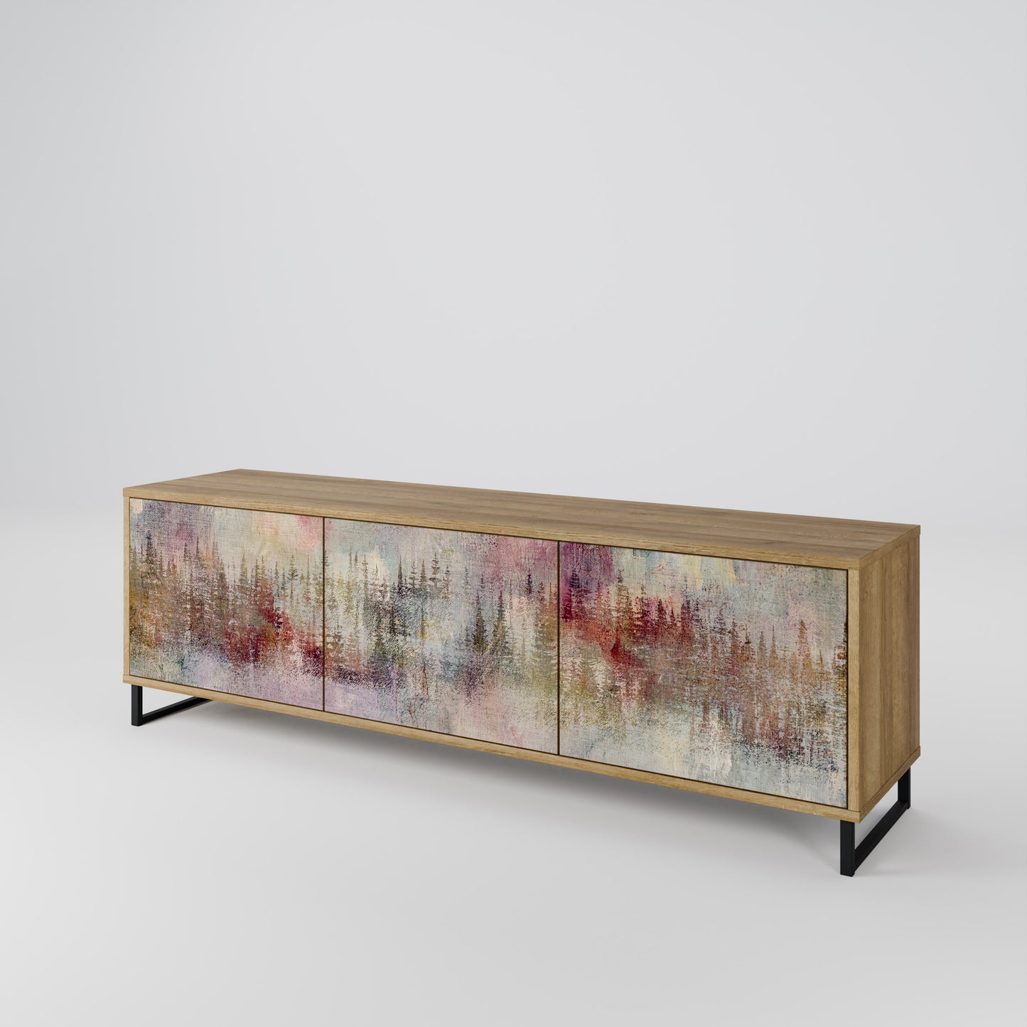 VEILED SUMMIT Mobile TV a 3 Ante in Effetto Rovere