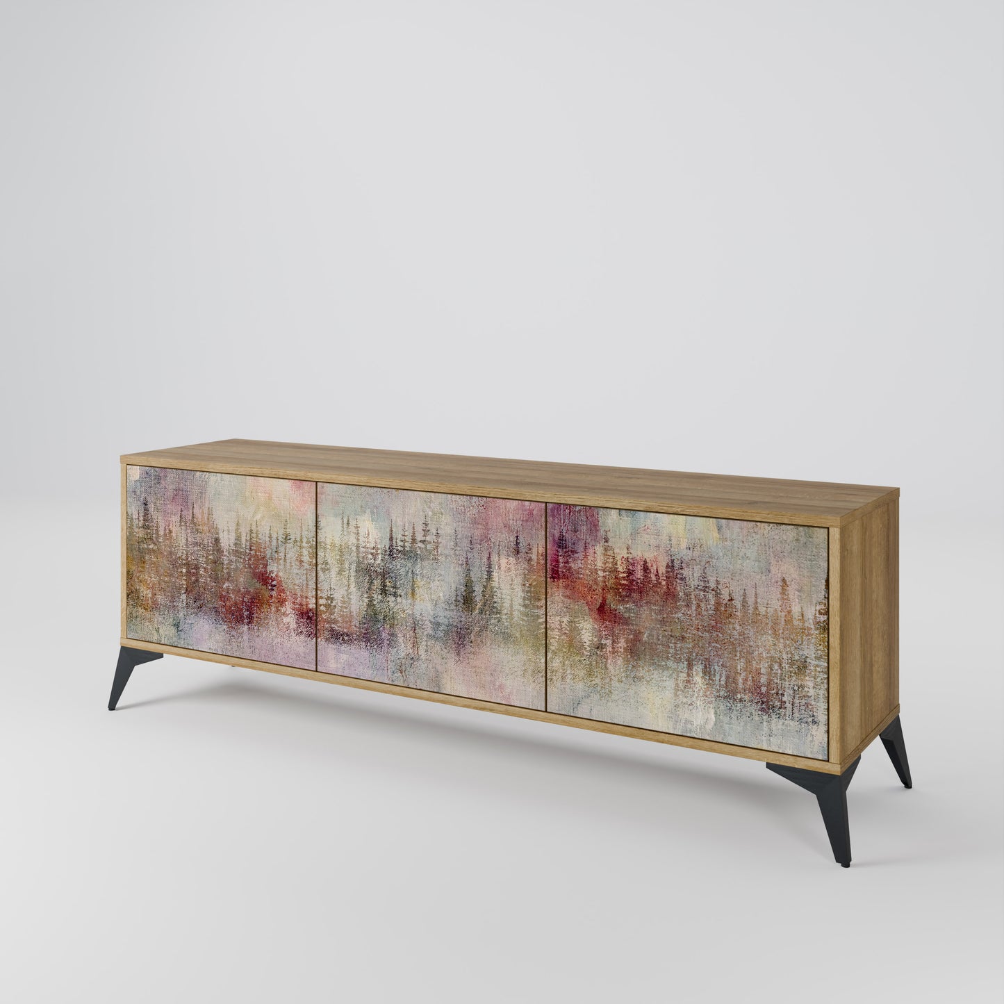 VEILED SUMMIT Mobile TV a 3 Ante in Effetto Rovere