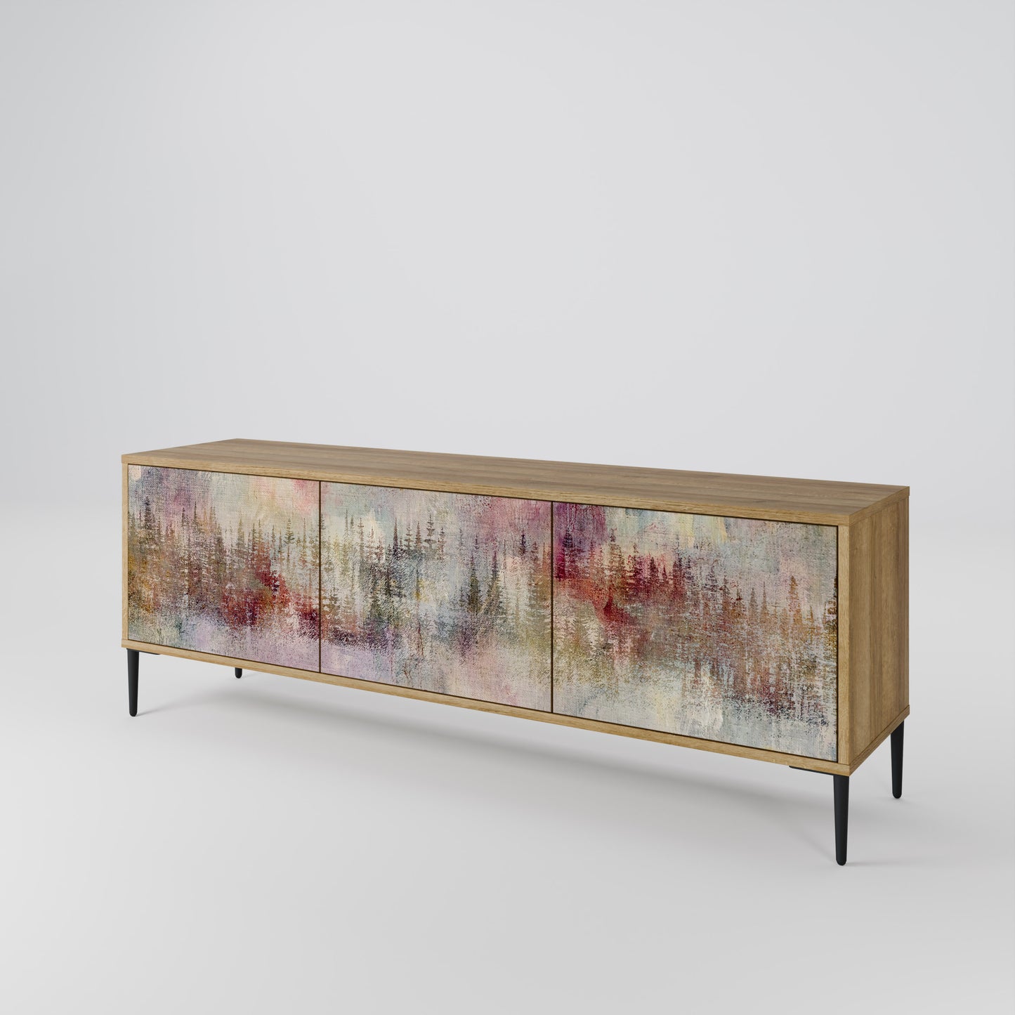 VEILED SUMMIT Mobile TV a 3 Ante in Effetto Rovere