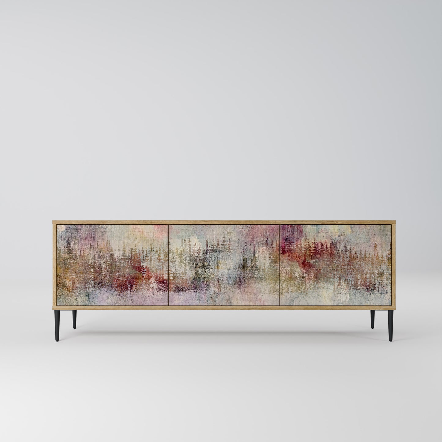 VEILED SUMMIT Mobile TV a 3 Ante in Effetto Rovere