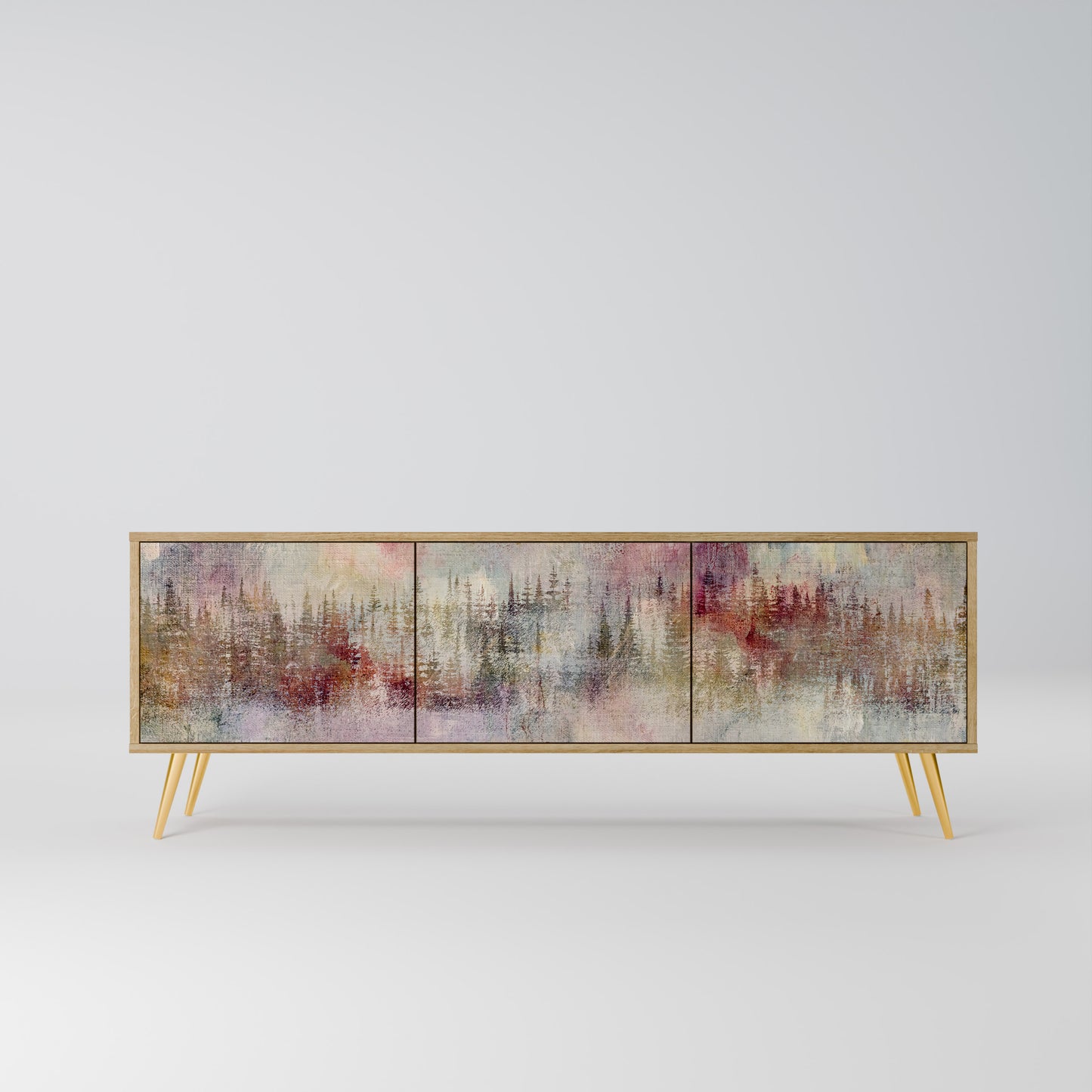 VEILED SUMMIT Mobile TV a 3 Ante in Effetto Rovere