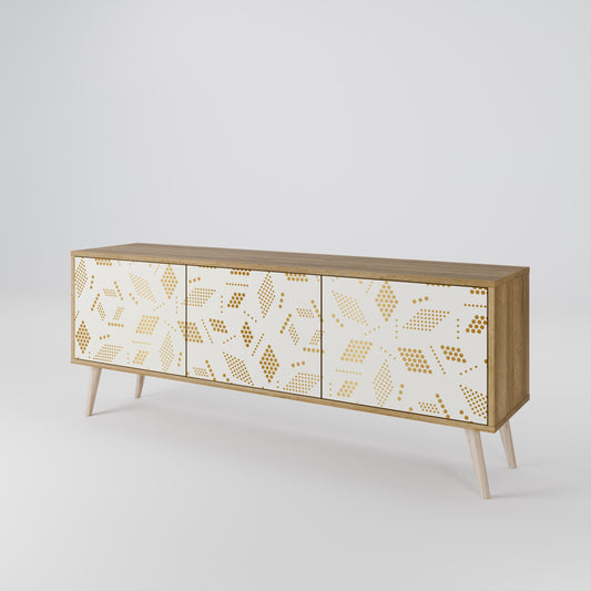 SPOTTED DAZE Mobile TV a 3 Ante in Effetto Rovere